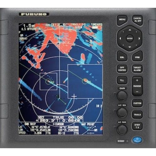 Радар Furuno 1835 (24 морские мили) с открытой антенной
